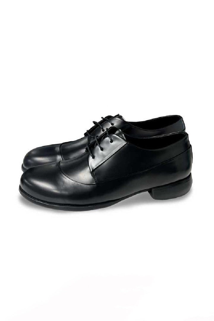 Streamlined Leather Derby Shoes