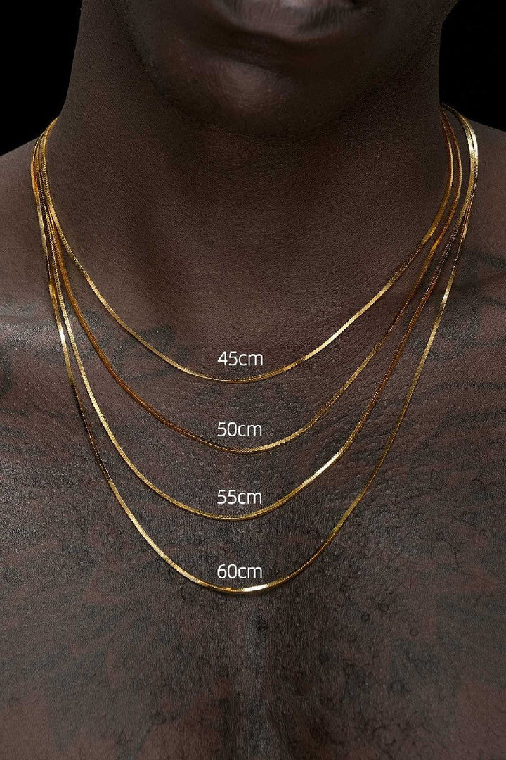 Gold Snake Chain Necklace