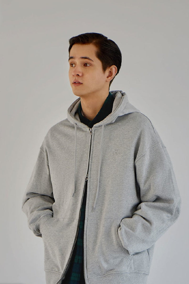 Basic Zip-Up Hoodie