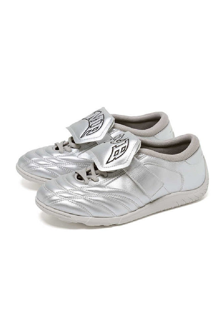 Silver Mary Jane Trainers