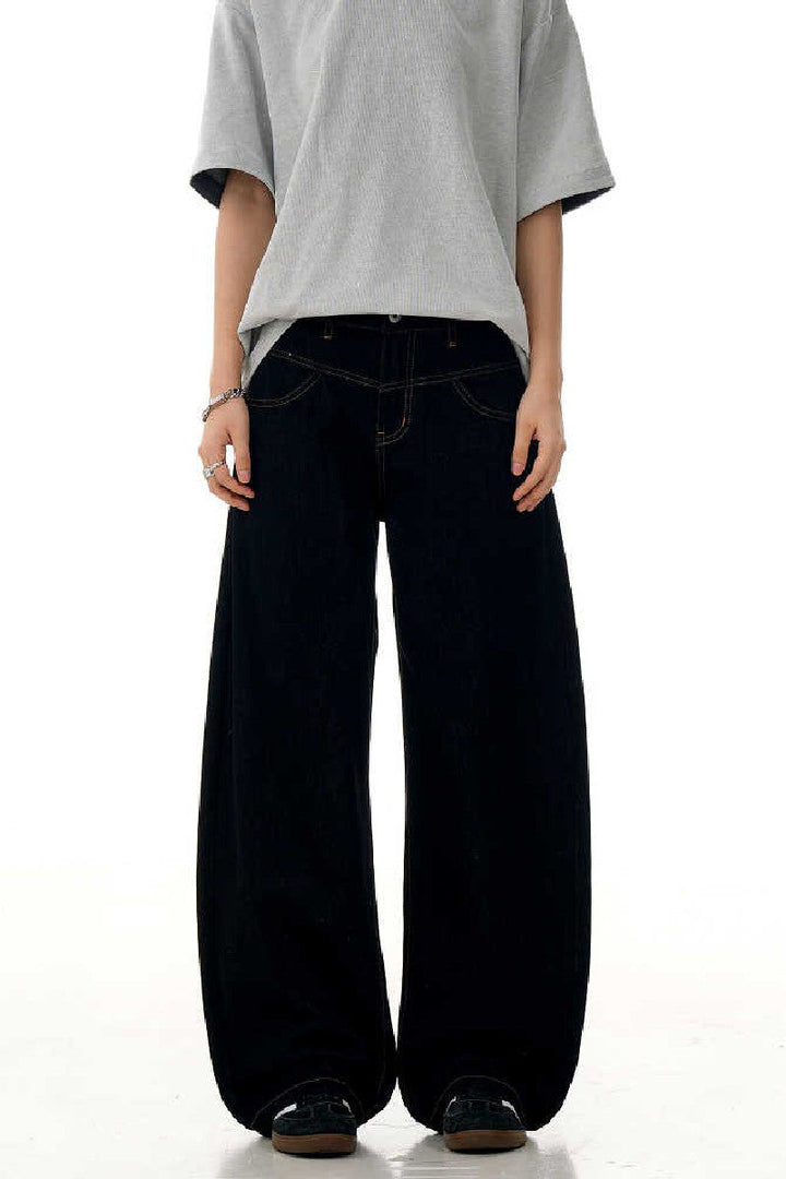 Black Blade Banana Jeans
