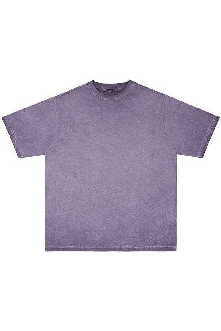 Vintage Washed Plain T-Shirt