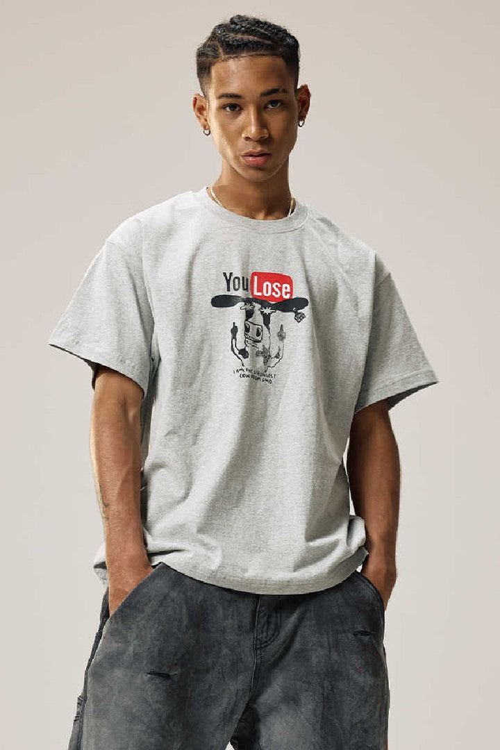 Parody Cow Graphic Tee