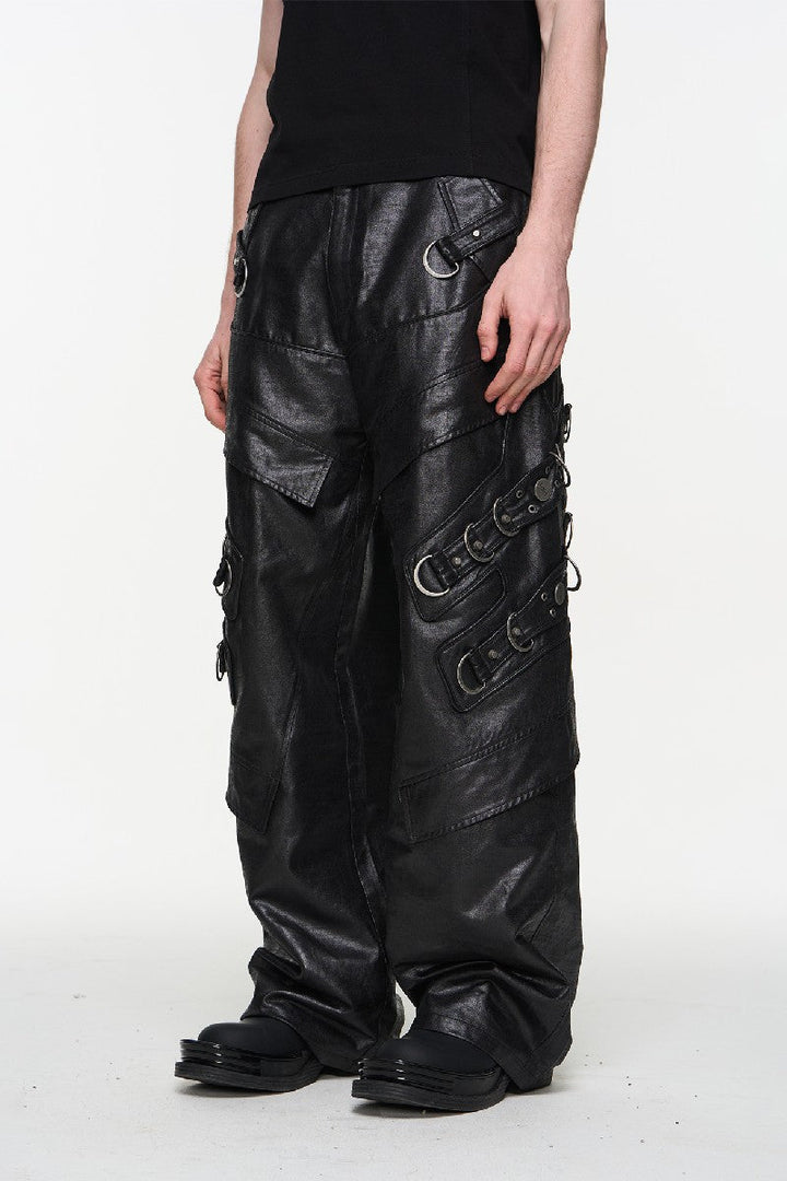 Heavy Metal Trim Moto Cargo Pants