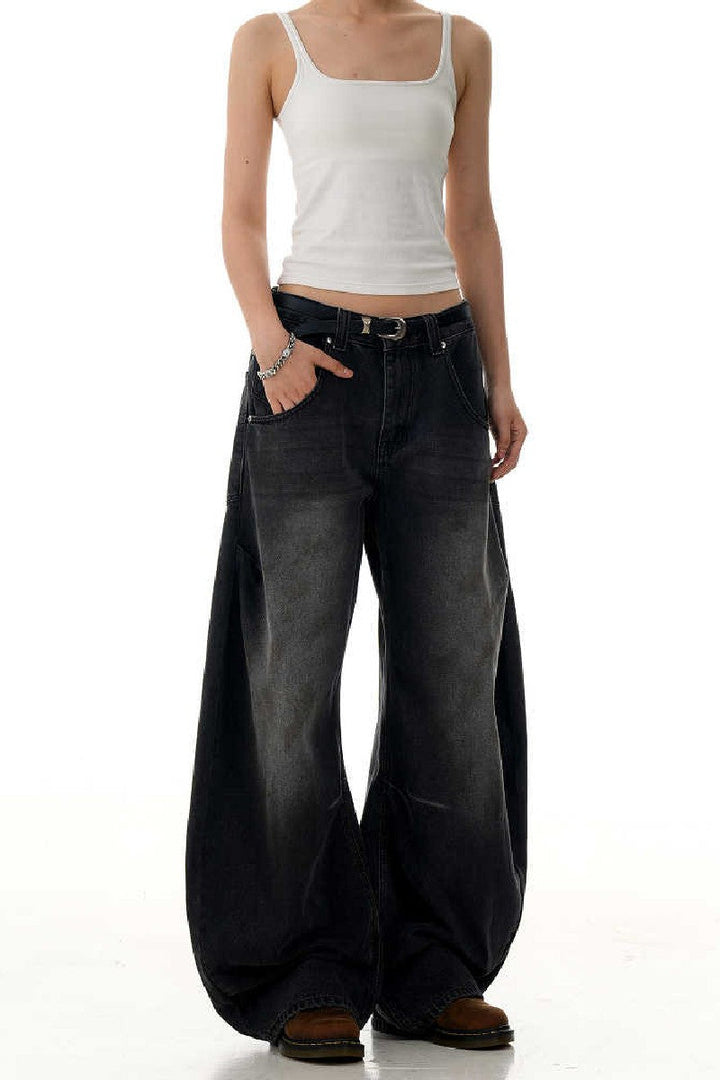Washed Black Blade Jeans