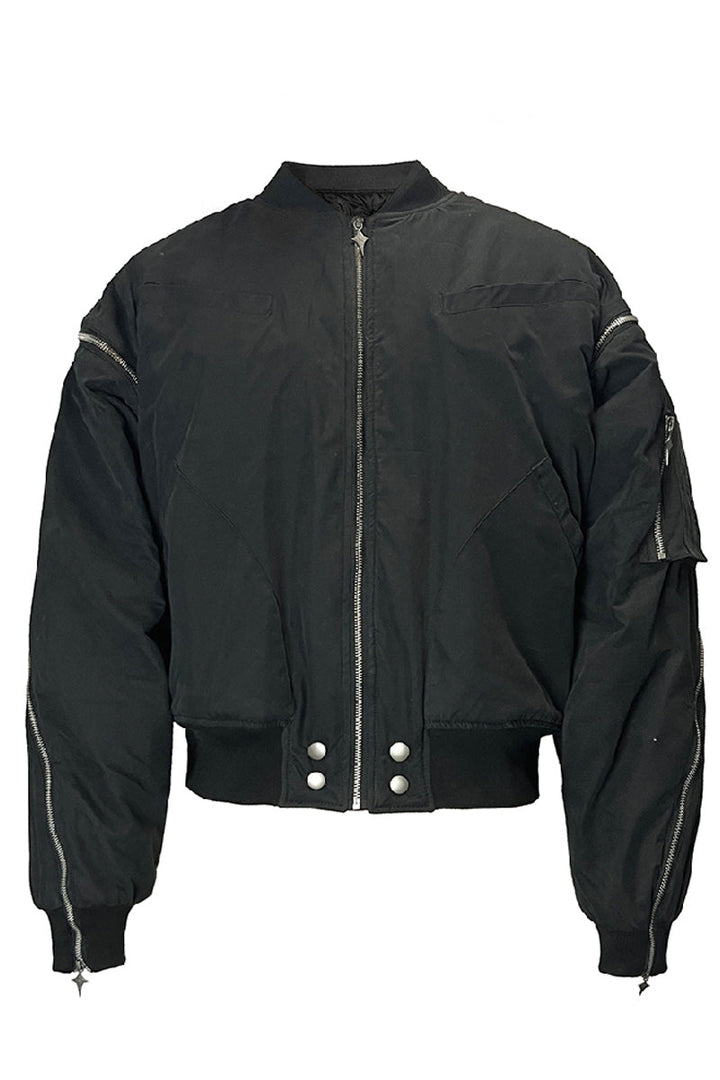 Double Zipper MA-1 Flight Jacket