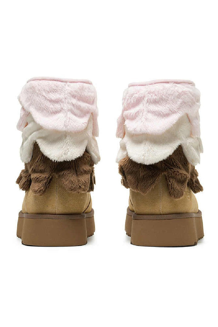 Ice Cream Platform Snow Boots