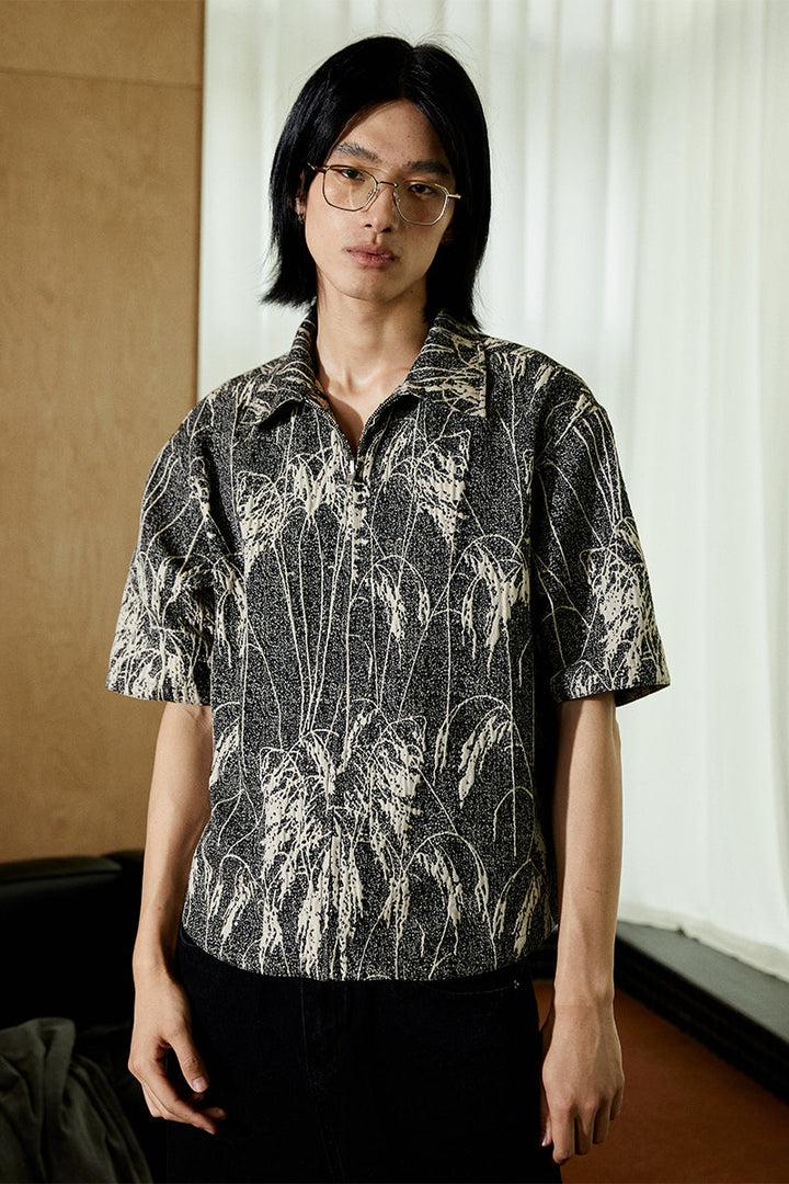 Bulrush Reversible Textured Shirt