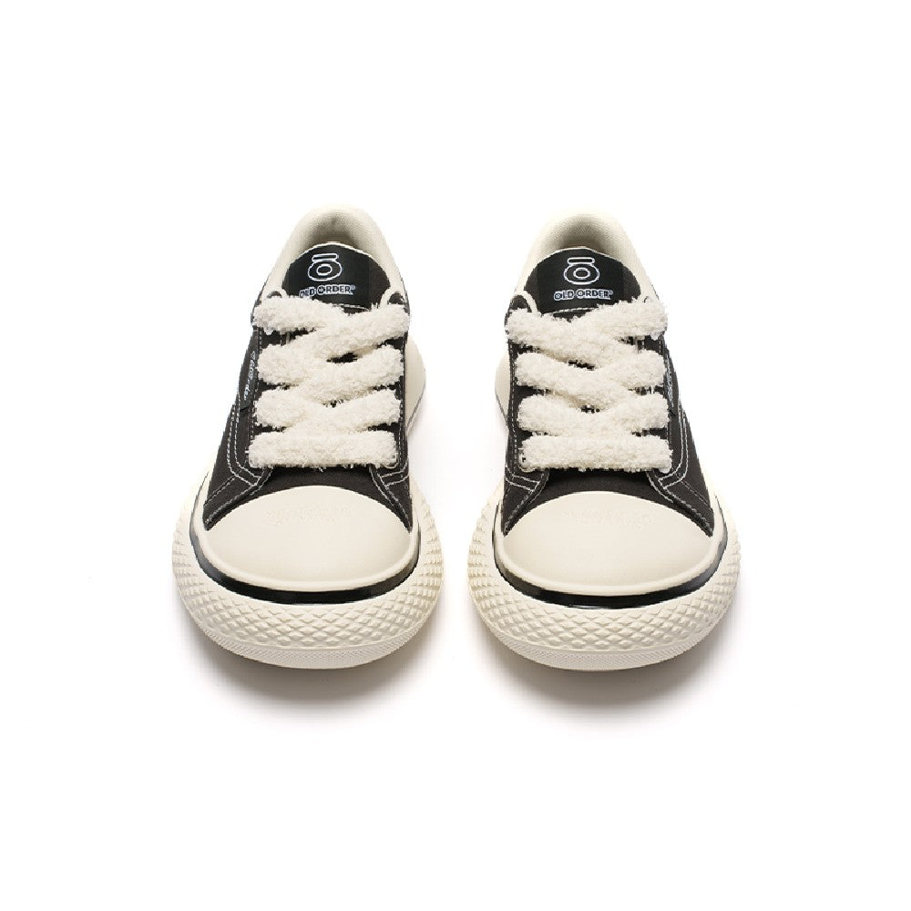 Canvas Low Black Shoes