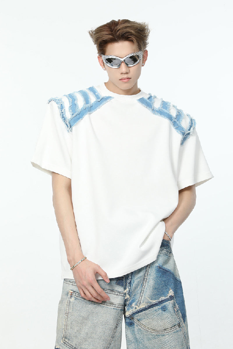 Colorblock Patchwork Tee