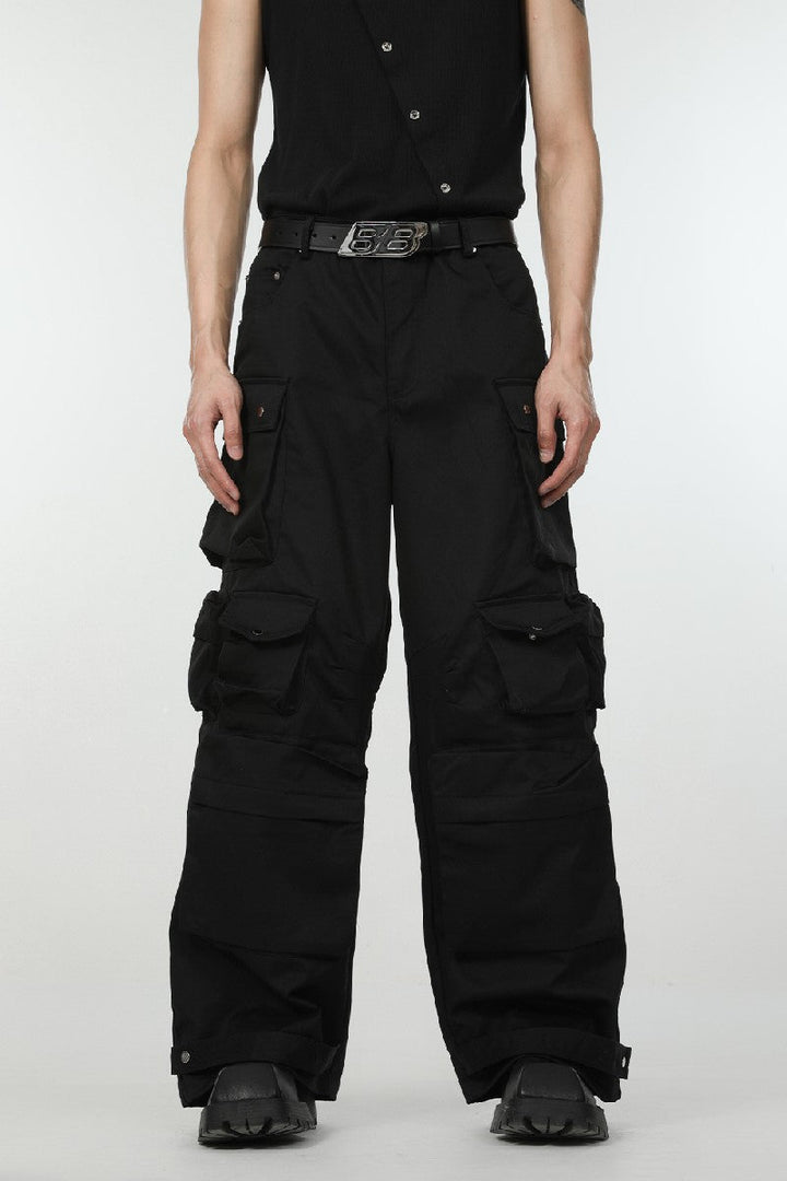 Multi Pockets Loose Cargo Pants