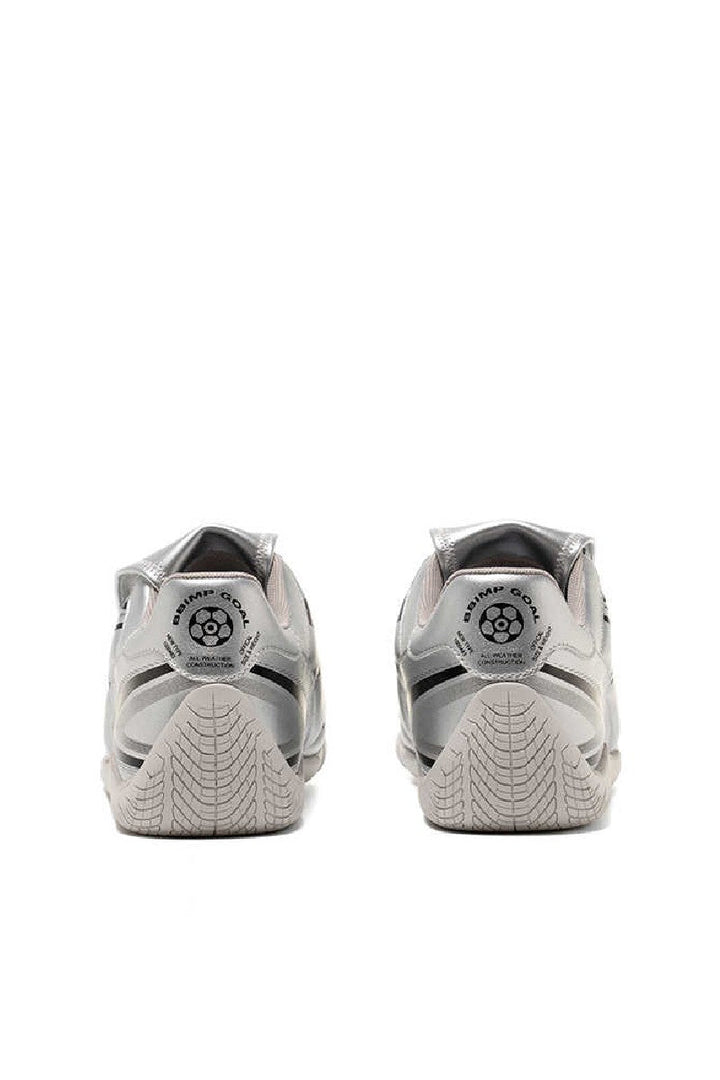 Silver Y2K Trainer Sneakers
