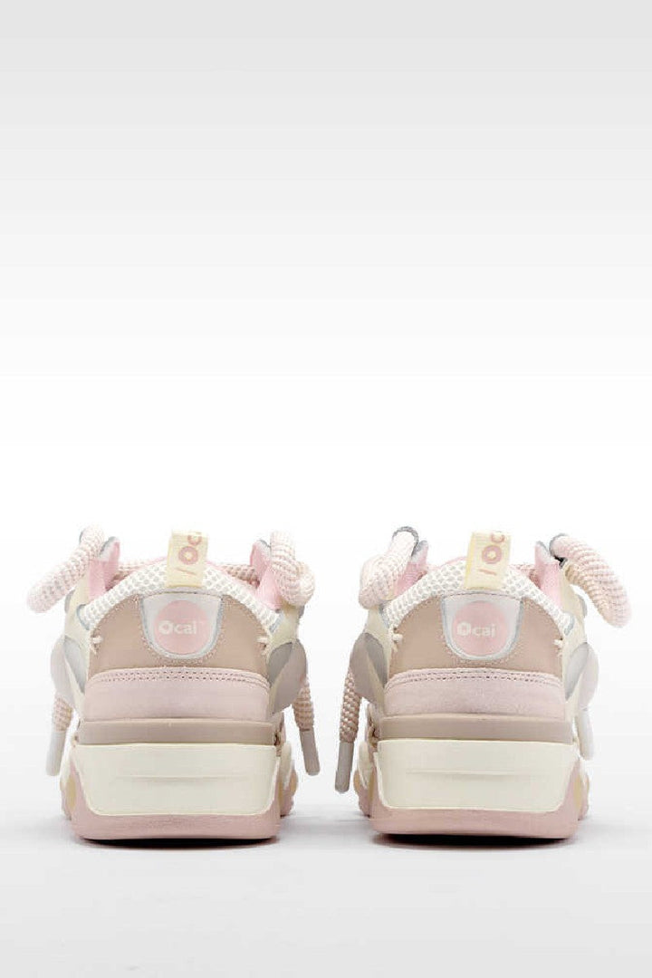 Smog Pink Retro Skate Sneakers