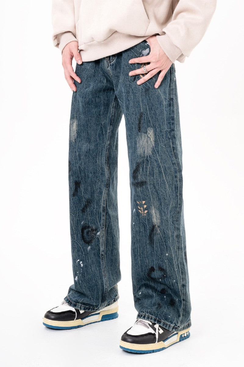 Ink Straight Vintage Jeans