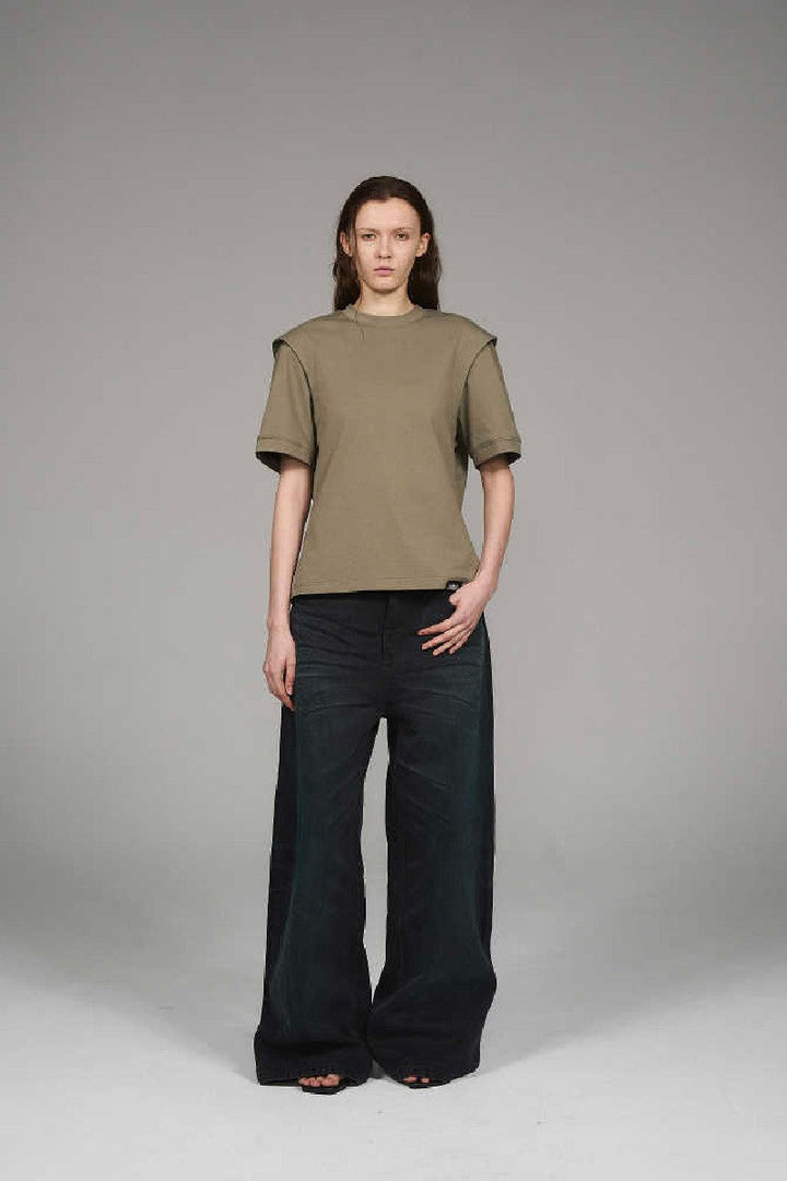 Washed Blue Tone Jeans