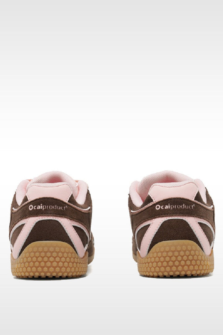 Pink Brown Speedcar Trainer Sneakers