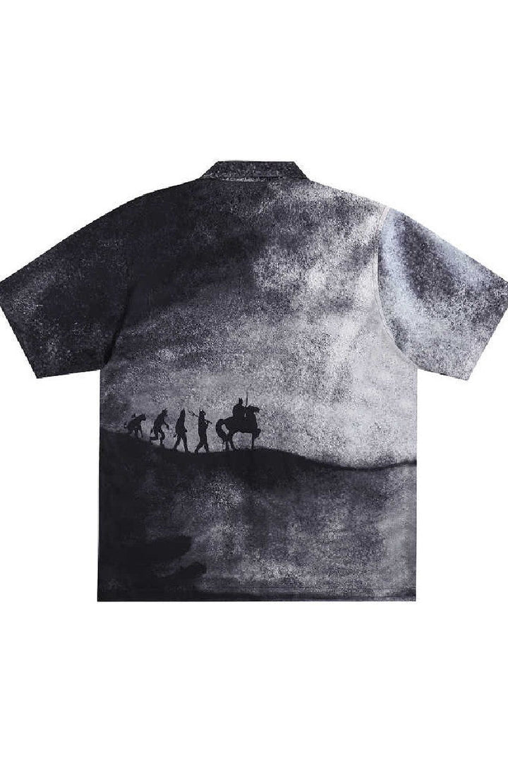 Desert Graffiti Portrait Shirt