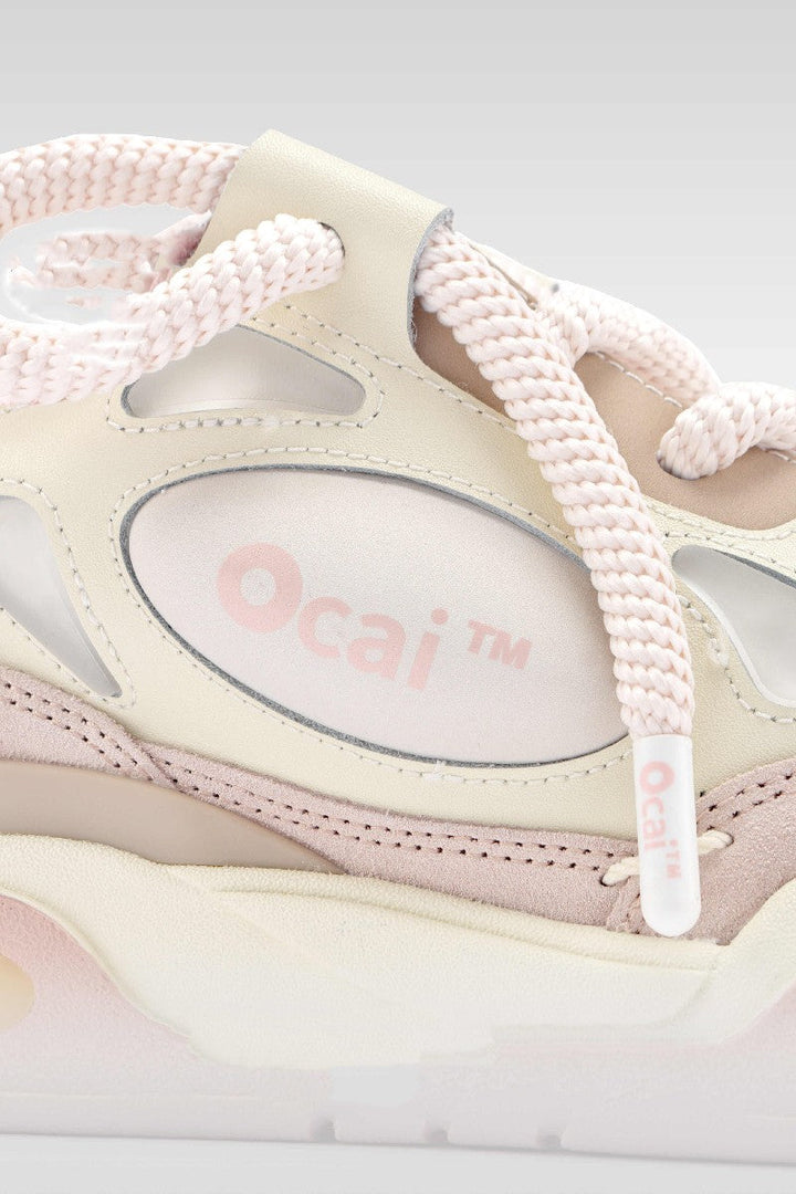 Smog Pink Retro Skate Sneakers