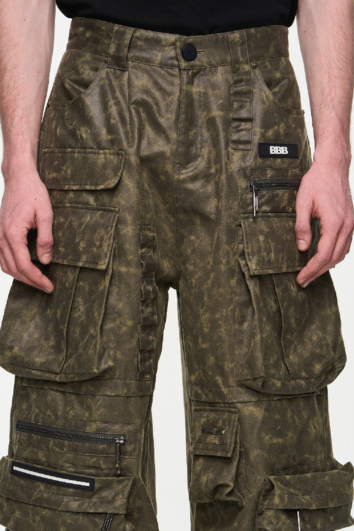 Heavy Craft Embroidered Cargo Pants