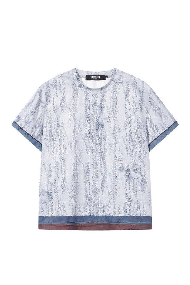 Snakeskin Print T-Shirt