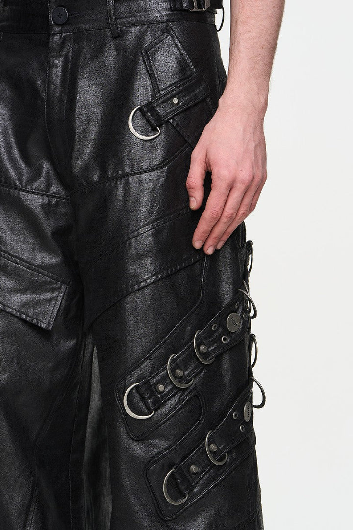 Heavy Metal Trim Moto Cargo Pants