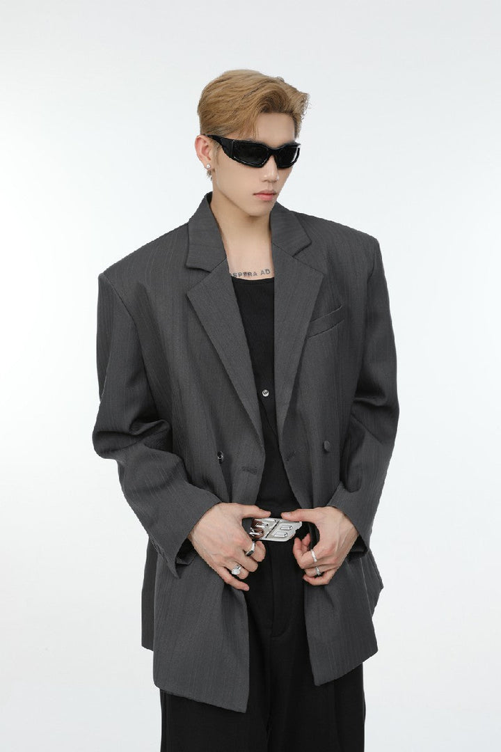 Shoulder Pads Suit Jacket