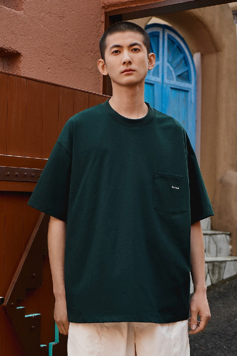 Heavyweight Cotton Pocket Tee