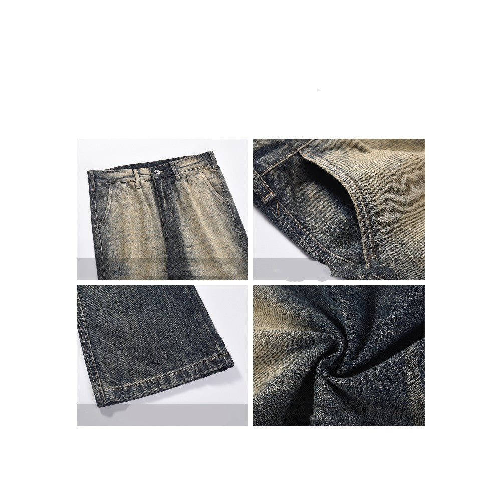 Destroyed Washed Jeans