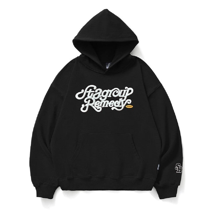 Puff Print Logo Hoodie