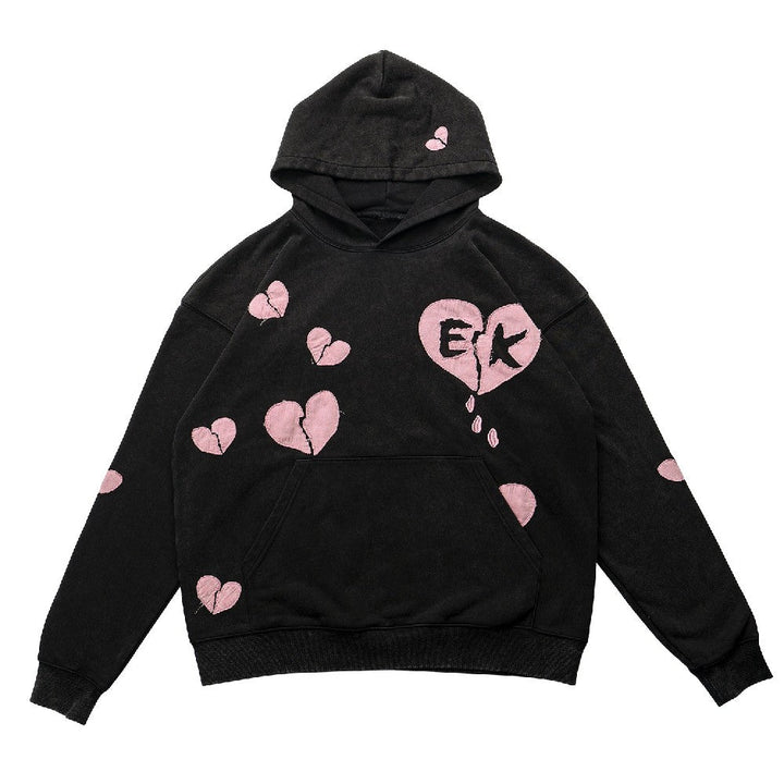 Heart Patch Hoodie