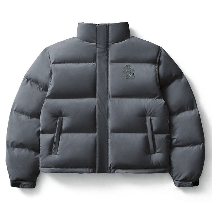 Embossed Logo Puffer Jacket