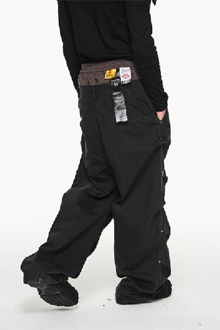 Two-Piece Label Trousers