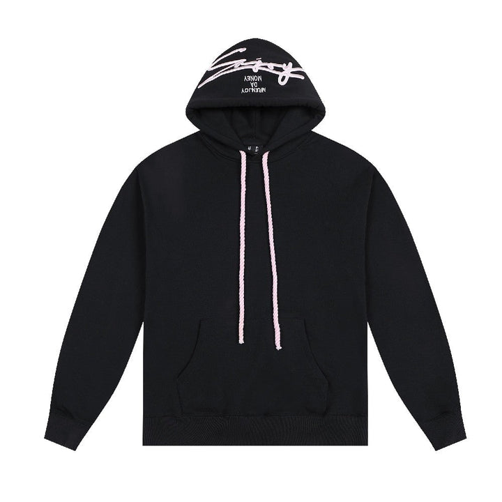 Signature Embroidered Logo Hoodie