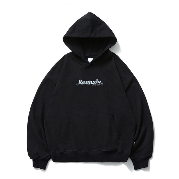 Embroidered Logo Hoodie