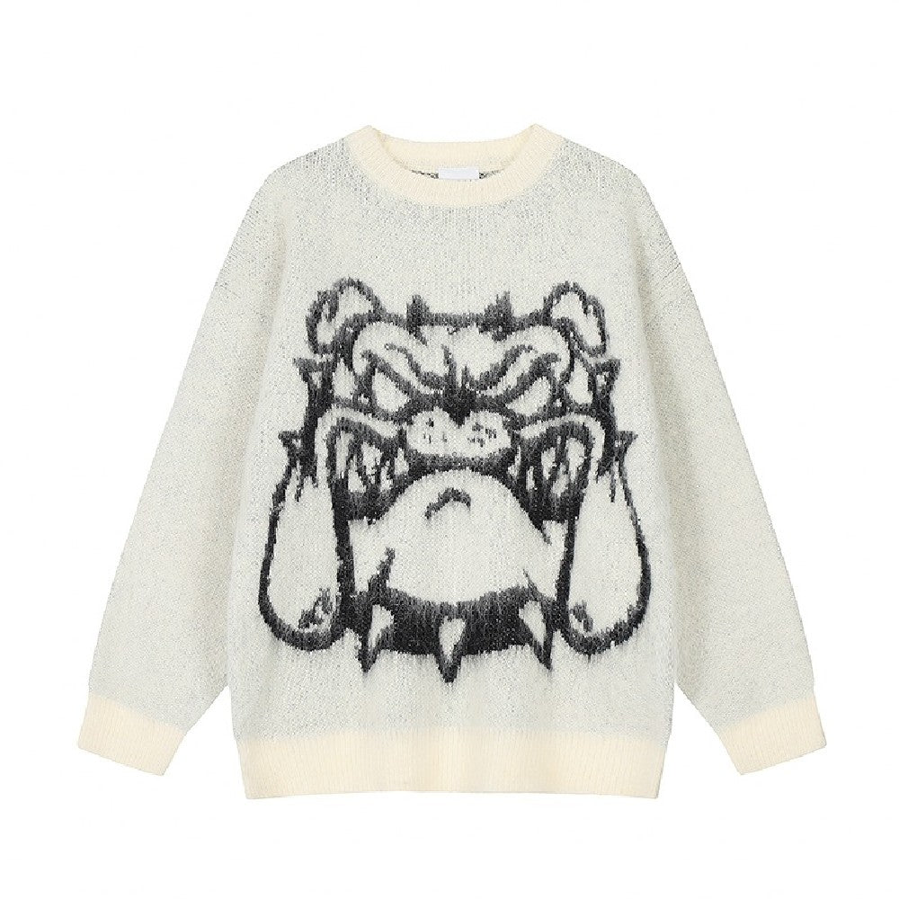 Dog Knit Mohair Sweater