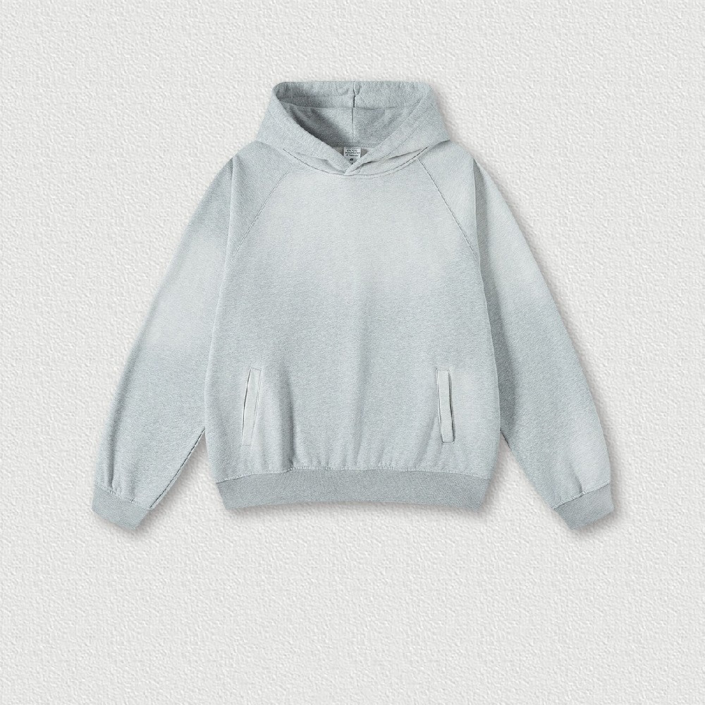 Fleece Gradient Washed Hoodie