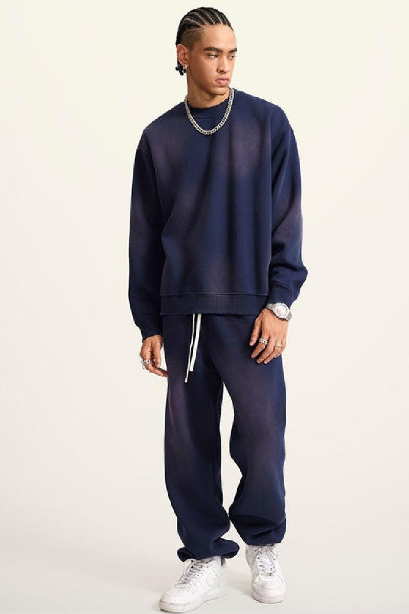 Washed Gradient Fleece Sweatpants