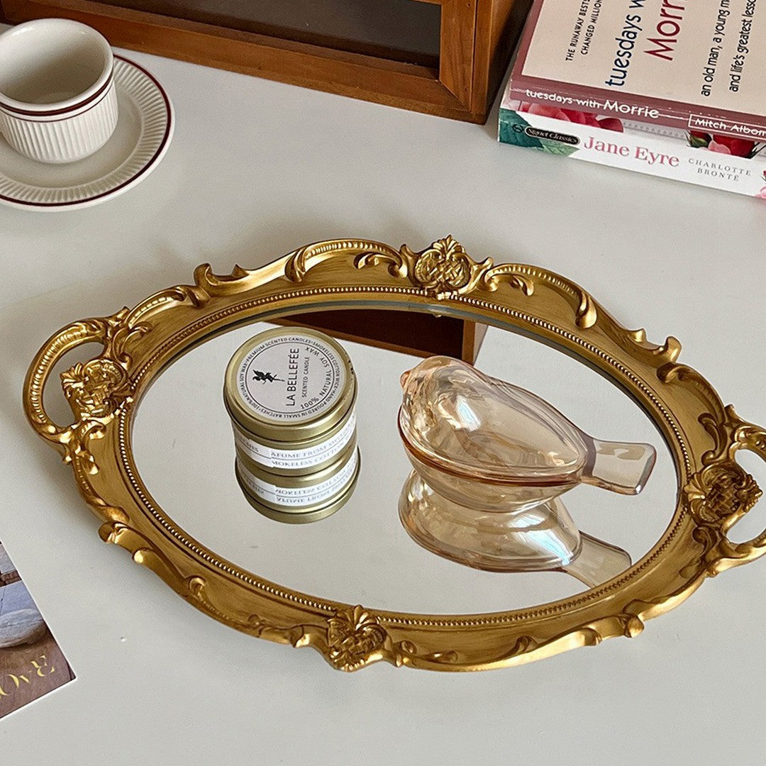 Baroque Mirror Tray