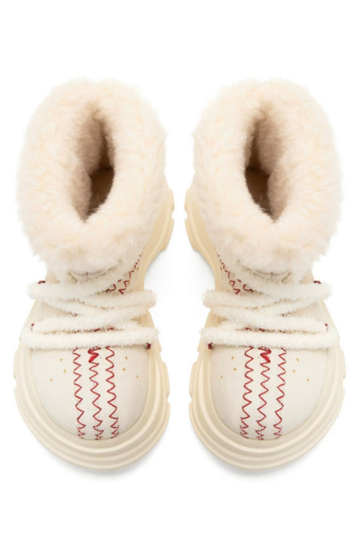 Waterproof Christimas Chunky Snow Boots