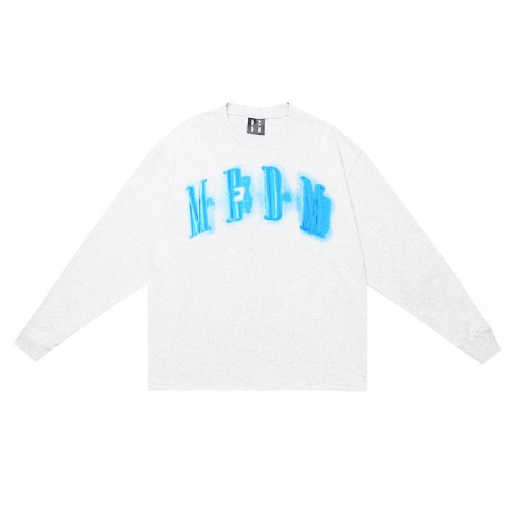 Neon Lights Logo Embroidered L/S Tee