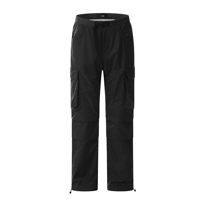 Pleated Loose Cargo Trousers