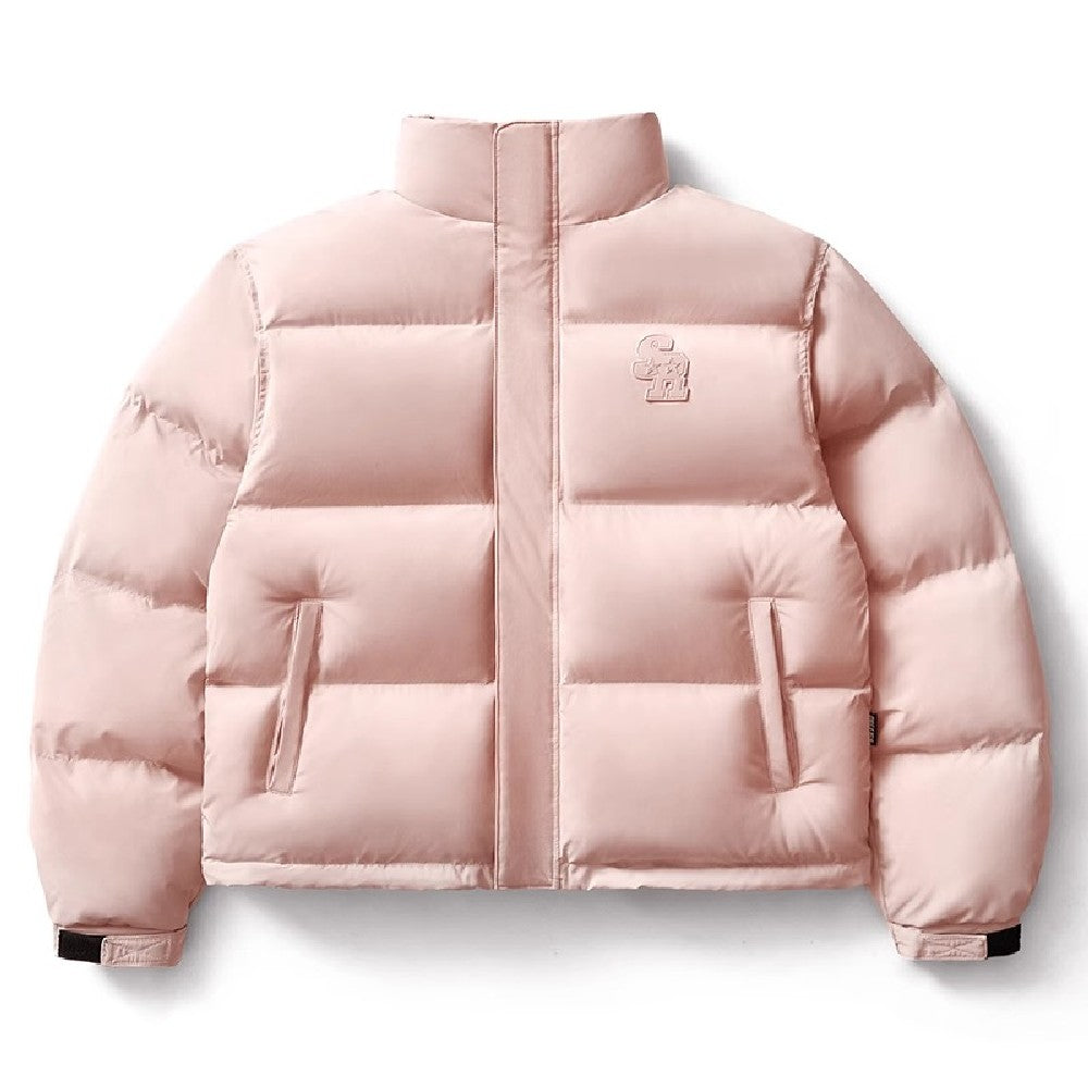 Embossed Logo Puffer Jacket