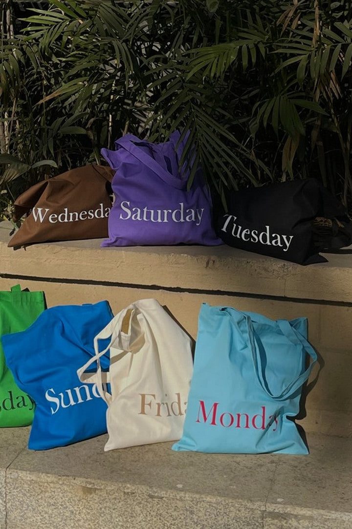 Weekdays Tote Bag