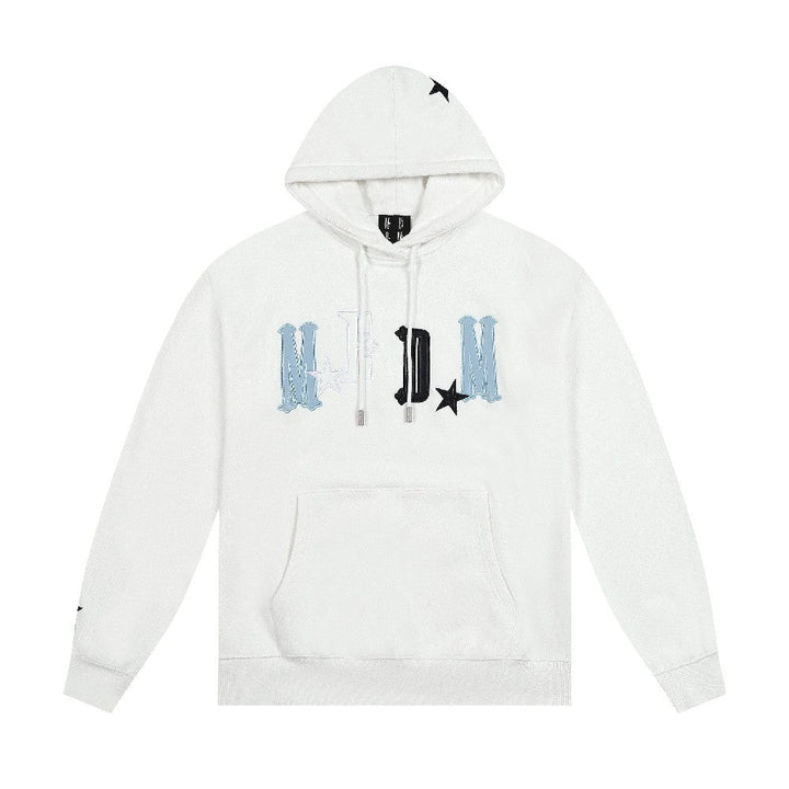 Patches Stars Logo Hoodie