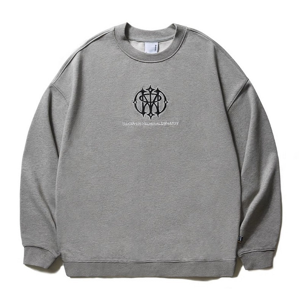 Embroidered Round Logo L/S Tee