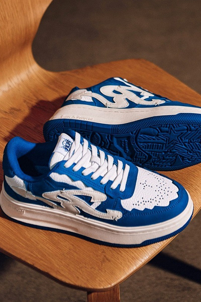 Blue Retro Sneakers