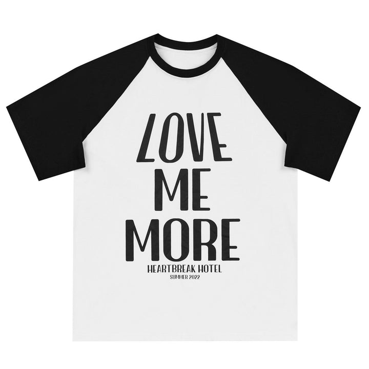 Love Me More Print Tee