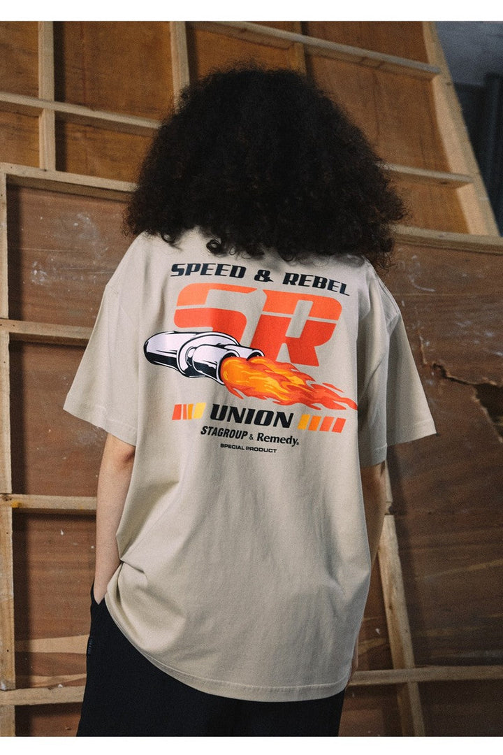 Engine Print Tee