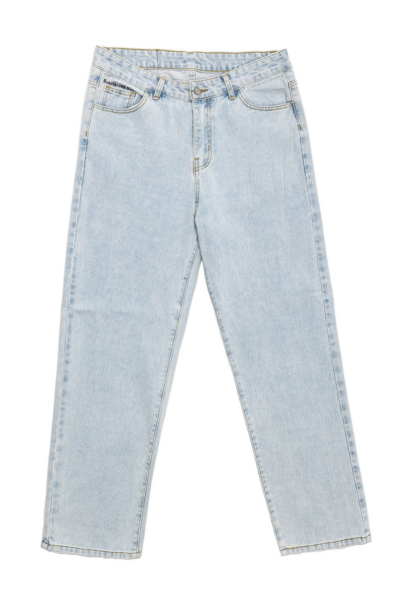 Young Embroidered Flared Jeans