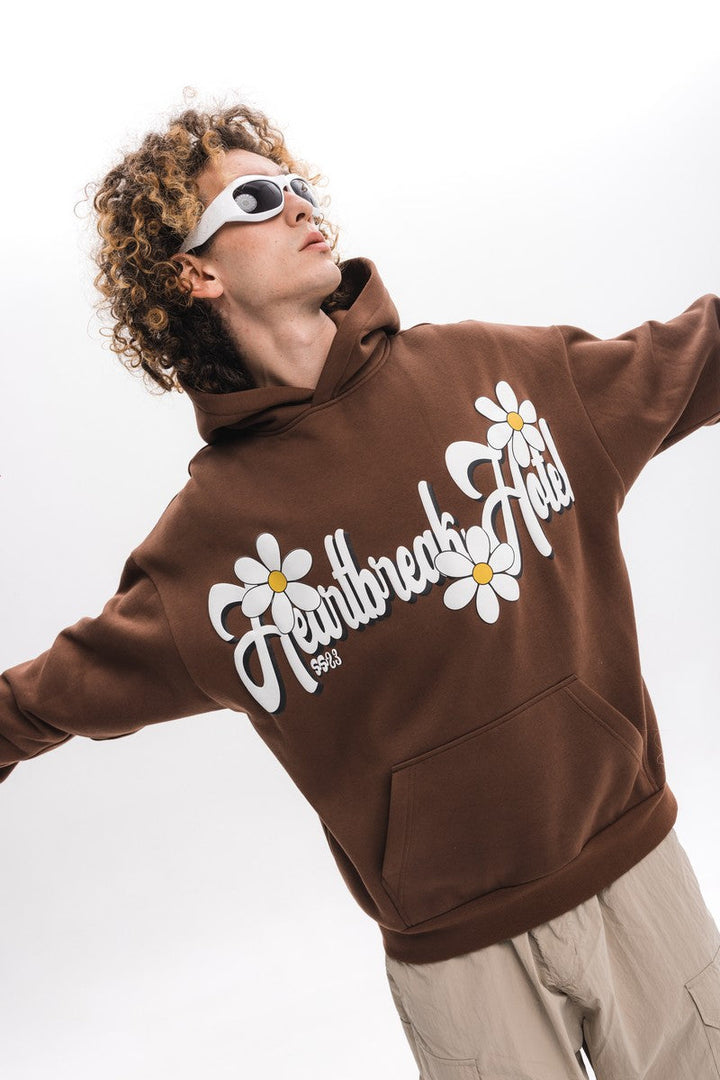 Daisies Logo Puff Print Hoodie